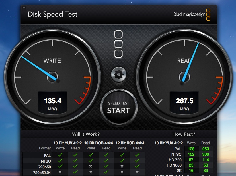 blackmagic disk speed test mac